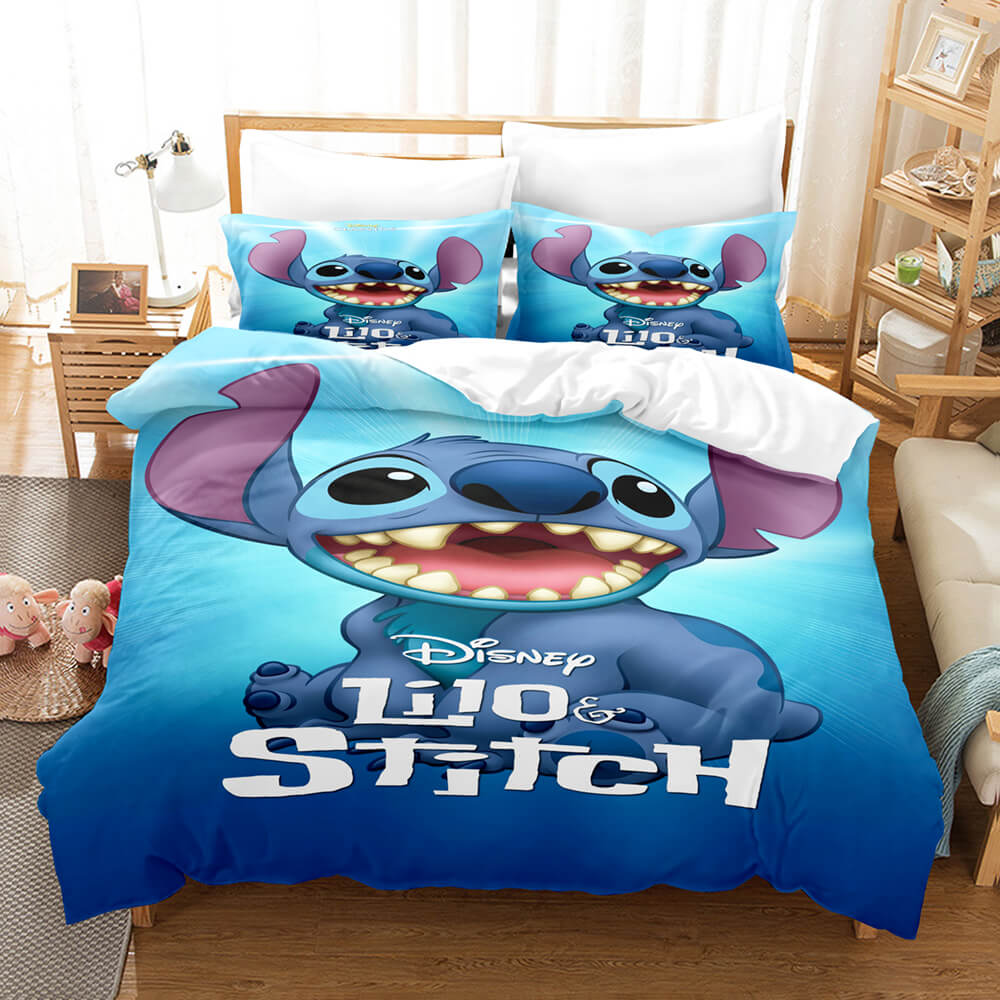 Stitch Pattern Bedding Set Kids Quilt Cover Without Filler (Online Order Only)