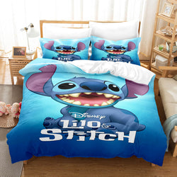 Stitch Pattern Bedding Set Kids Quilt Cover Without Filler (Online Order Only)