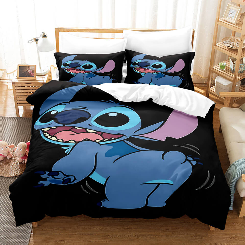 Stitch Pattern Bedding Set Kids Quilt Cover Without Filler (Online Order Only)
