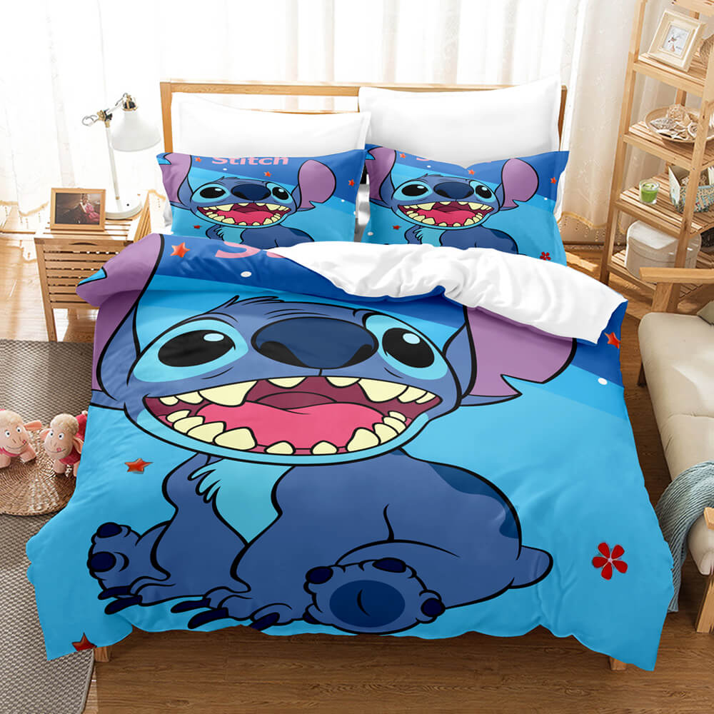 Stitch Pattern Bedding Set Kids Quilt Cover Without Filler (Online Order Only)