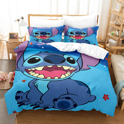 Stitch Pattern Bedding Set Kids Quilt Cover Without Filler (Online Order Only)