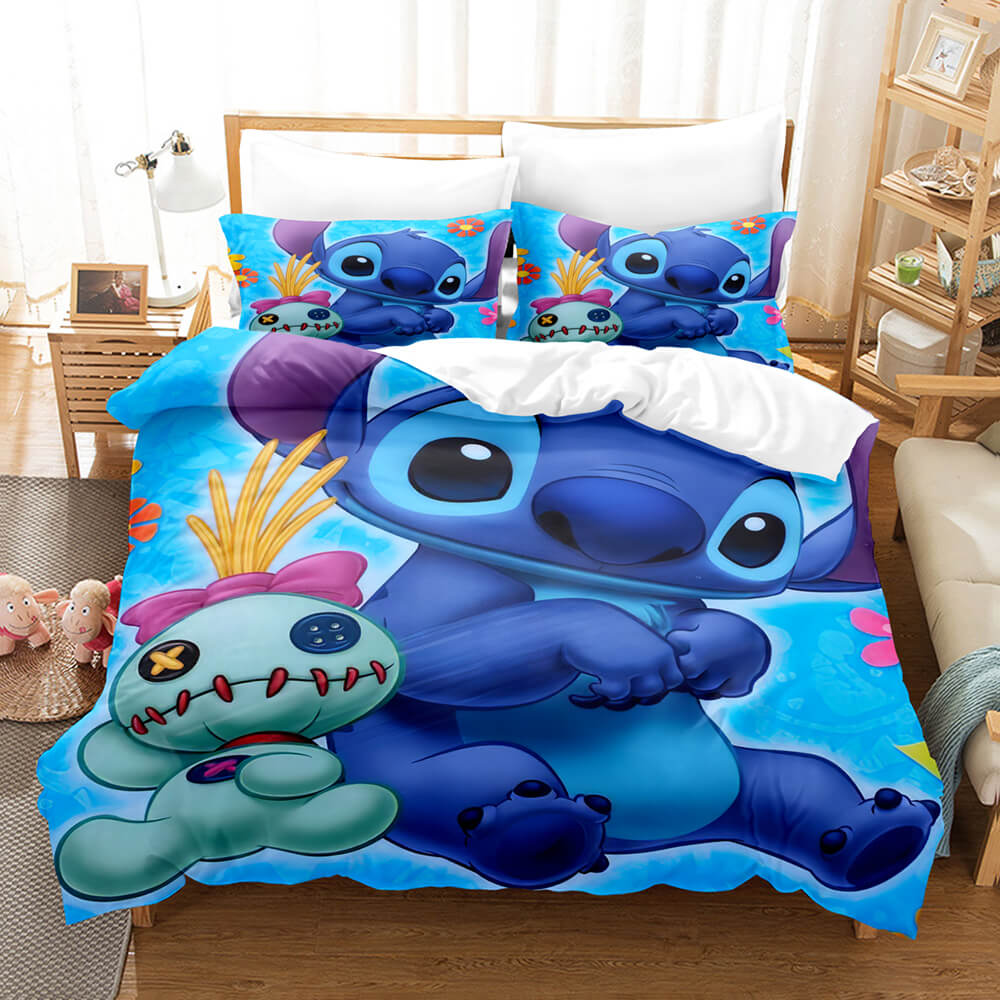 Stitch Pattern Bedding Set Kids Quilt Cover Without Filler (Online Order Only)