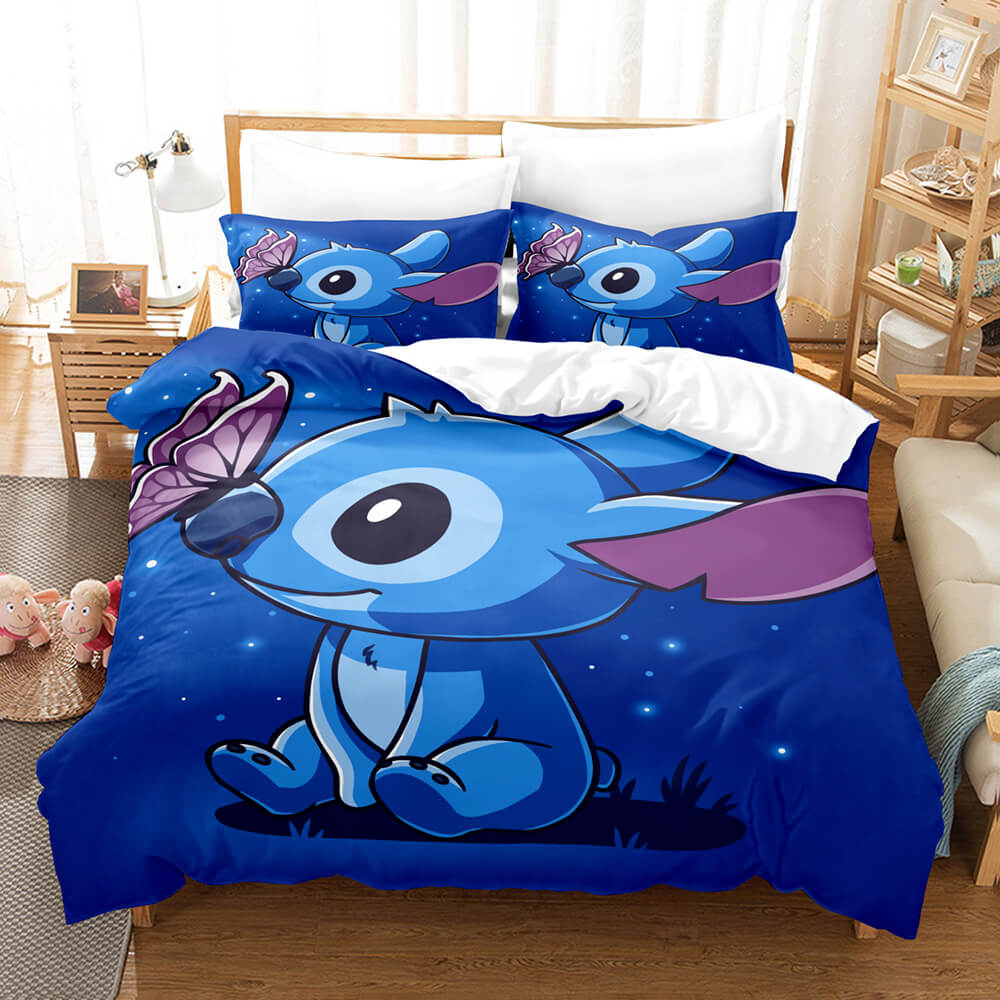 Stitch Pattern Bedding Set Kids Quilt Cover Without Filler (Online Order Only)