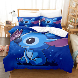 Stitch Pattern Bedding Set Kids Quilt Cover Without Filler (Online Order Only)