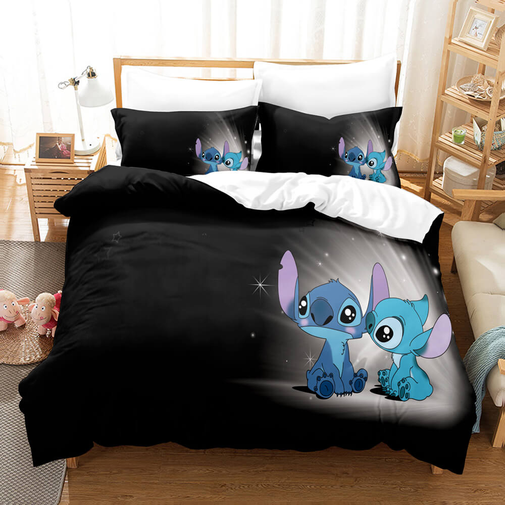 Stitch Pattern Bedding Set Kids Quilt Cover Without Filler (Online Order Only)