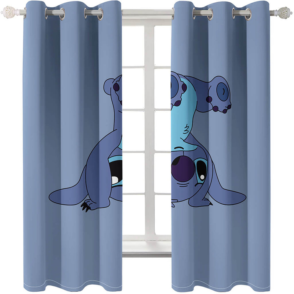 Stitch Curtains Blackout Window Treatments Drapes for Room Decoration (Online Order Only)