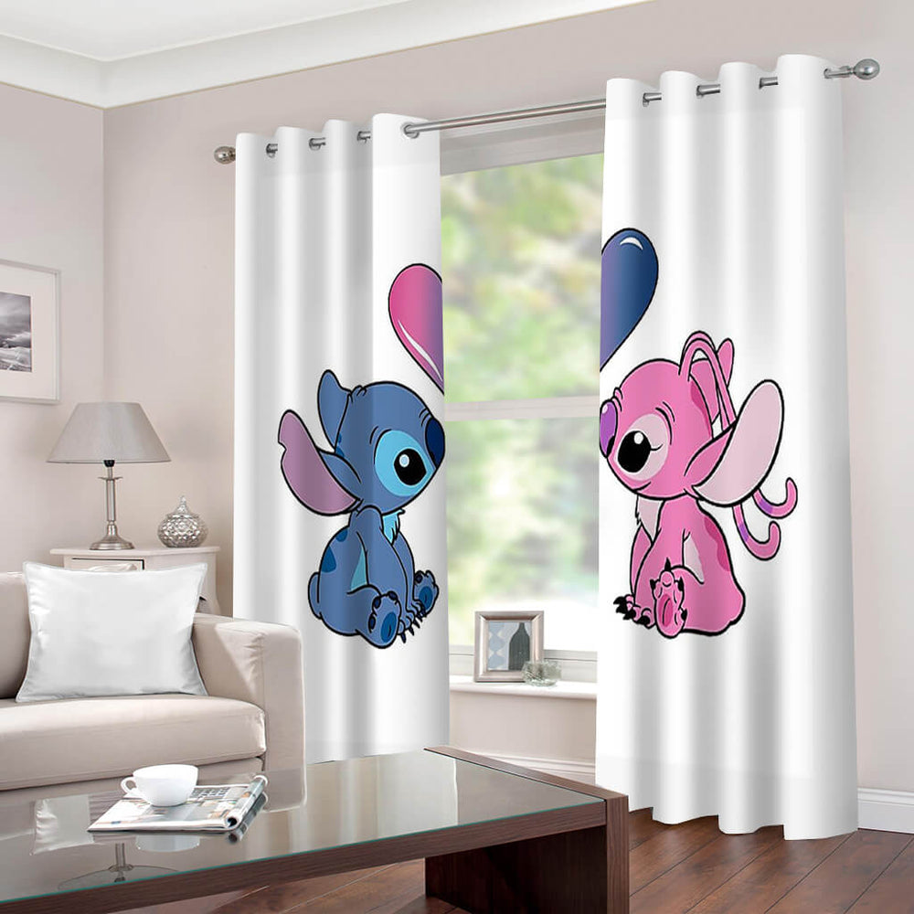Stitch Curtains Blackout Pattern Window Drapes (Online Order Only)