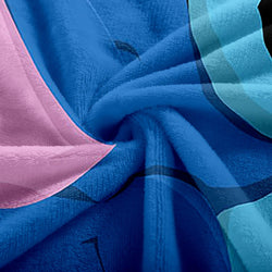 Stitch Pattern Blanket Flannel Throw Room Decoration (Online Order Only)