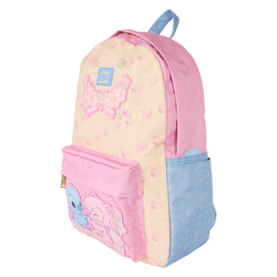 Disney Stitch & Angel All-Over Print Nylon Full-Size Backpack (Online Order Only)