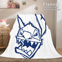 Stitch and Angel Flannel Blanket Cozy Bed Blankets Soft Throw Blanket (Online Order Only)