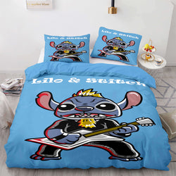 Stitch and Scrump Bedding Set Quilt Duvet Cover Bed Sets Room Decoration (Online Order Only)