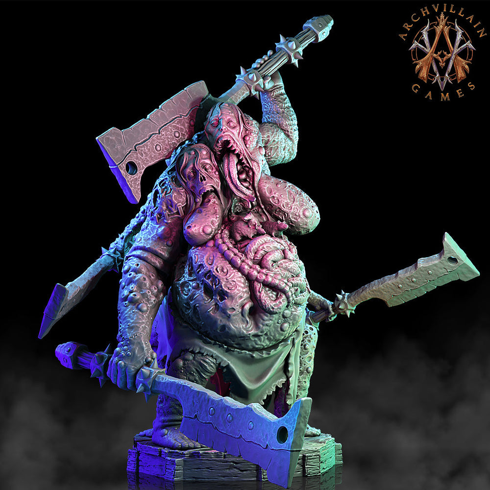 3D Printed Archvillain Games The Deathknight Order Stitched Abominations 28 32mm D&D (Online Only)