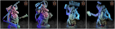3D Printed Archvillain Games The Deathknight Order Stitched Abominations 28 32mm D&D (Online Only)