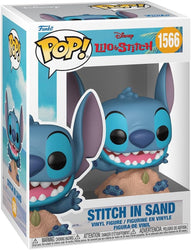 Lilo & Stitch Stitch in Sand Funko Pop! Vinyl Figure #1566 with Funko Protector (Online Order Only)