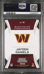 Graded 2024 Panini Totally Certified Jayden Daniels #18 Sunday Special Rookie RC Football Card PSA 10 Gem Mint (ONLINE ORDER ONLY)