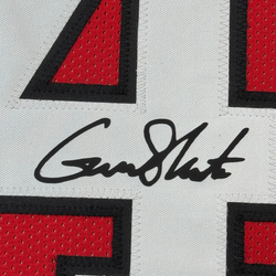 Framed Facsimile Autographed Gunner Stockton 35x39 Georgia Red Reprint Laser Auto College Football Jersey (ONLINE ORDER ONLY)