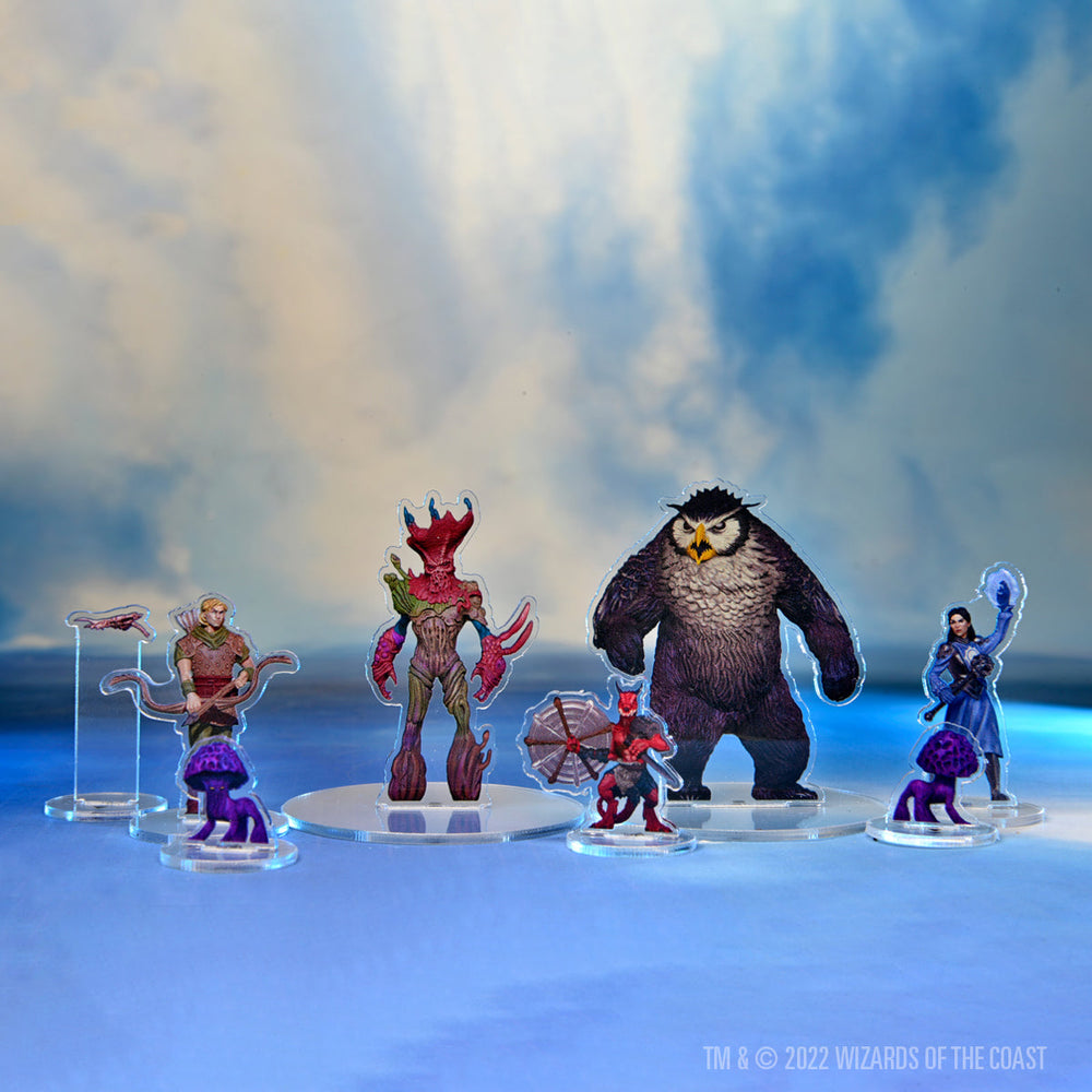 D&D: Idols of the Realms - Dragons of Stormwreck Isle - 2D Acrylic Miniatures (ONLINE ORDER ONLY)