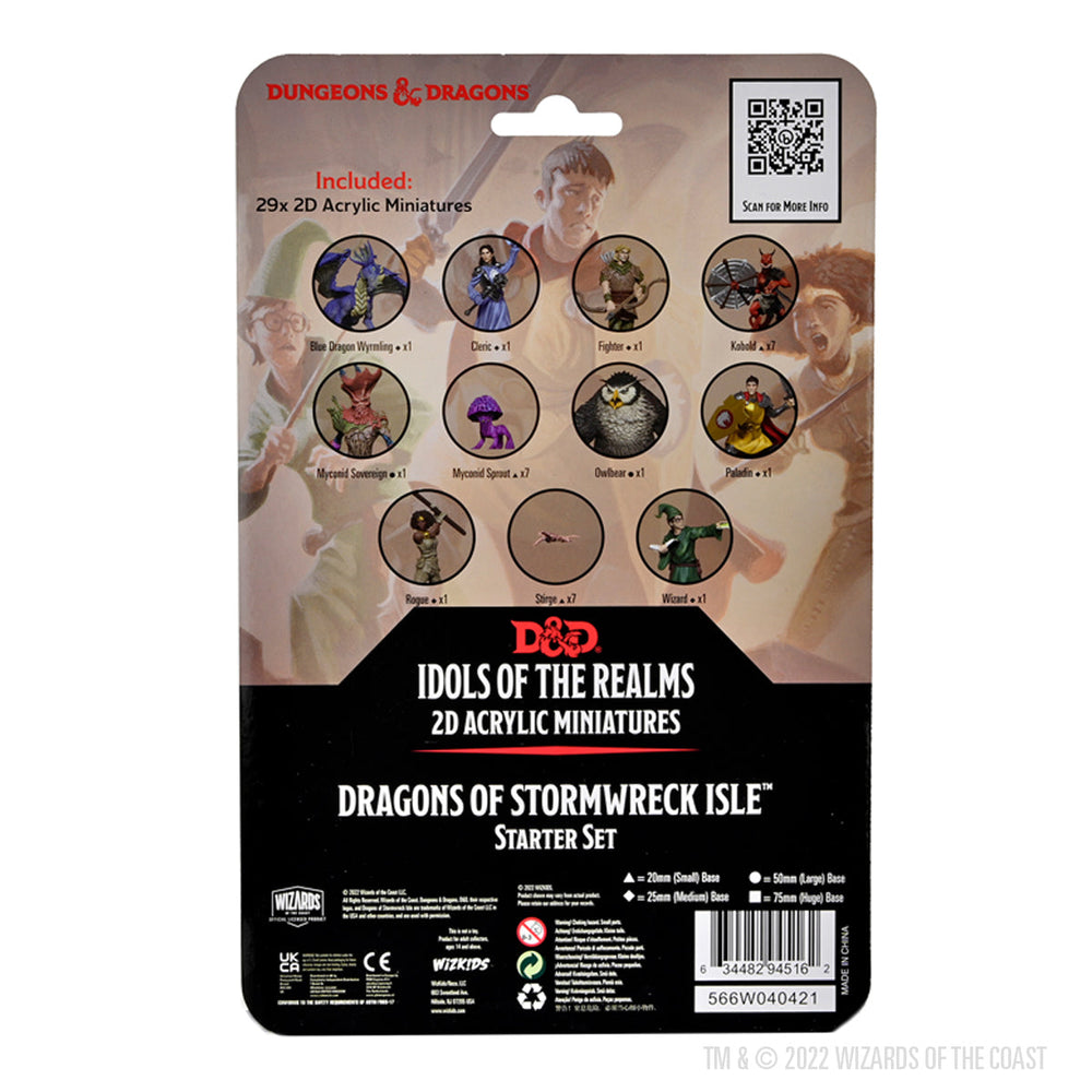 D&D: Idols of the Realms - Dragons of Stormwreck Isle - 2D Acrylic Miniatures (ONLINE ORDER ONLY)