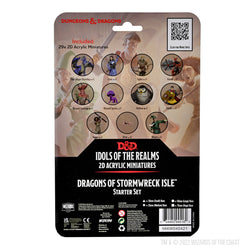 D&D: Idols of the Realms - Dragons of Stormwreck Isle - 2D Acrylic Miniatures (ONLINE ORDER ONLY)