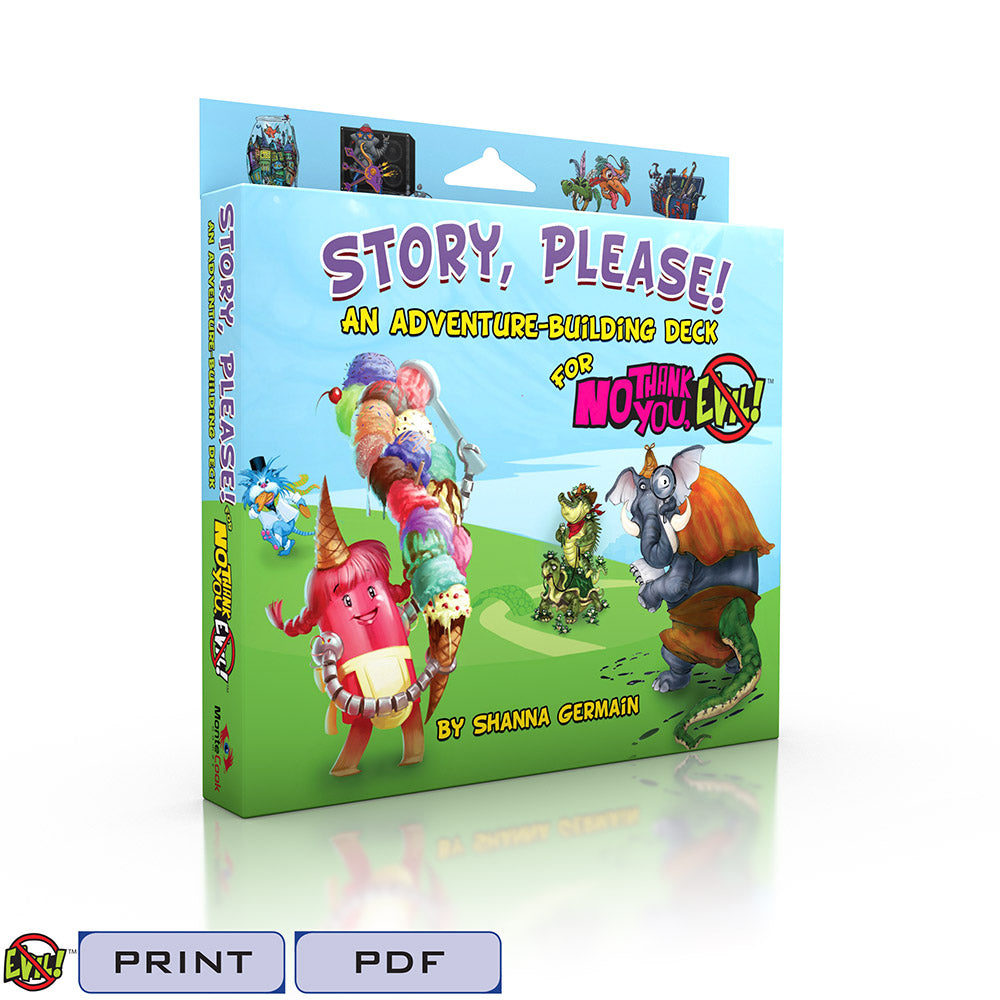 No Thank You Evil! RPG: Story, Please (ONLINE ORDER ONLY)