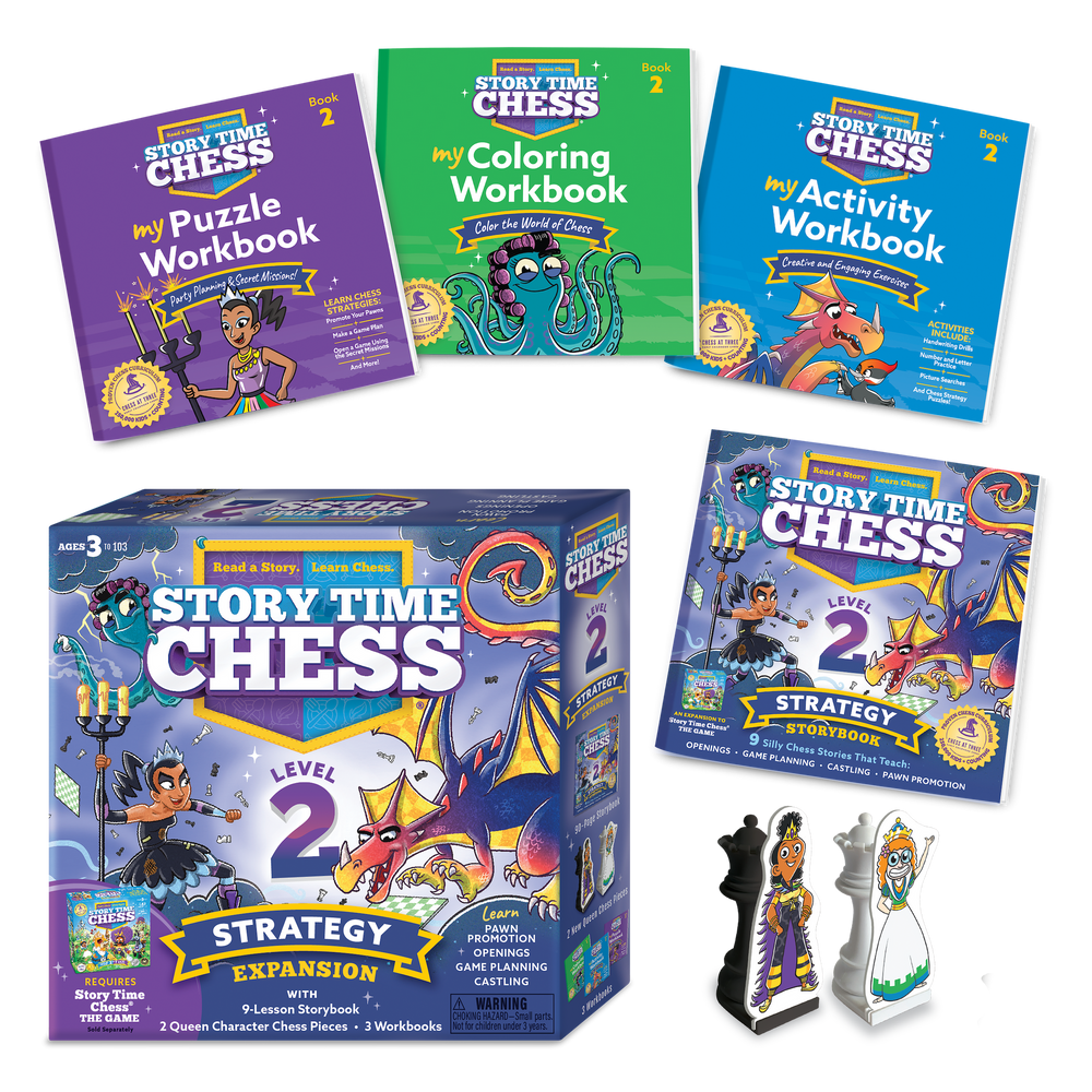 Story Time: Chess Level 2 - Strategy Expansion (ONLINE ORDER ONLY)