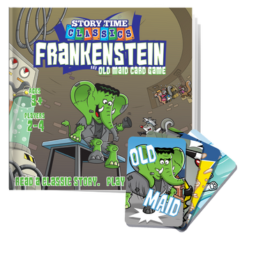 Story Time Classics: Frankenstein and Old Maid Card Game 2-in-1 Playset (ONLINE ORDER ONLY)