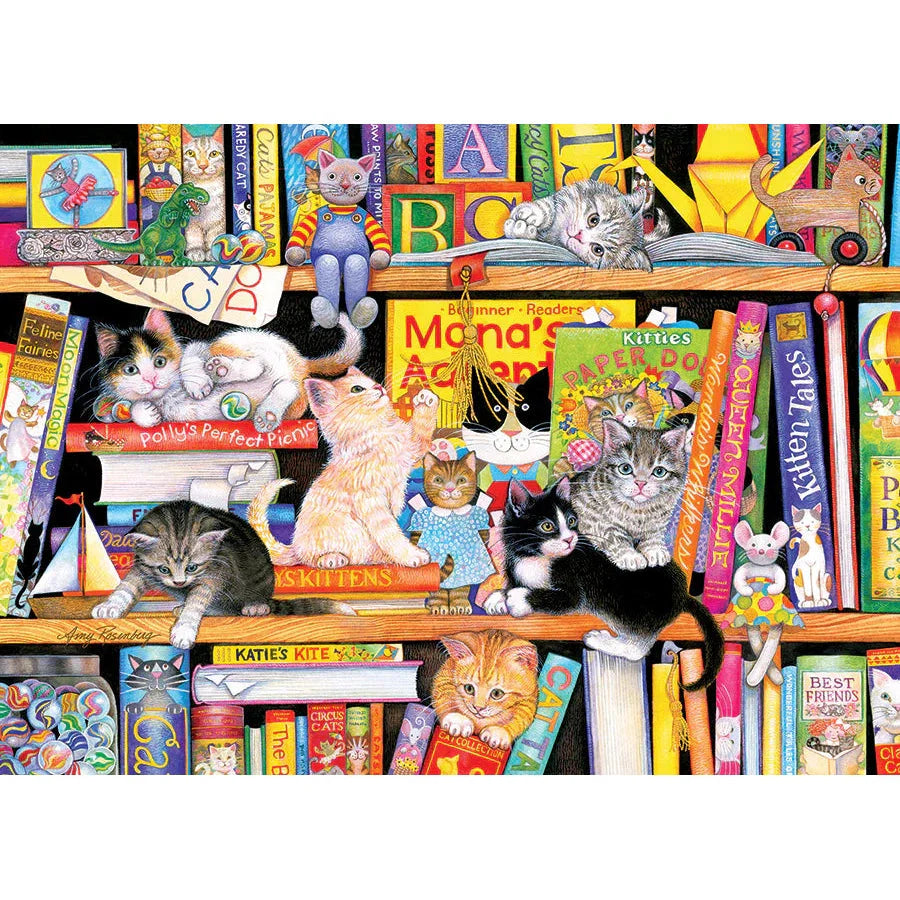 Storytime Kittens 350 Piece Family Jigsaw Puzzle Cobble Hill (ONLINE ORDER ONLY)