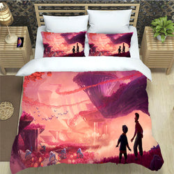 Strange World Bedding Set Pattern Quilt Cover Without Filler (Online Order Only)