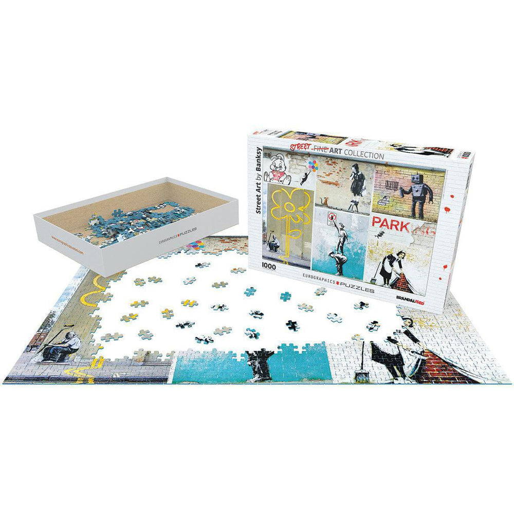 Street Art by Banksy 1000 Piece Jigsaw Puzzle Eurographics (ONLINE ORDER ONLY)