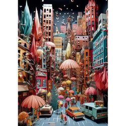 Street Canyon Paper-Like 1000 Piece Jigsaw Puzzle Heye