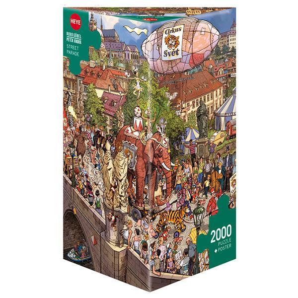 Street Parade Circus 2000 Piece Jigsaw Puzzle Heye (ONLINE ORDER ONLY)