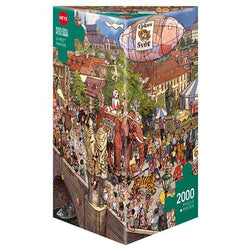Street Parade Circus 2000 Piece Jigsaw Puzzle Heye (ONLINE ORDER ONLY)
