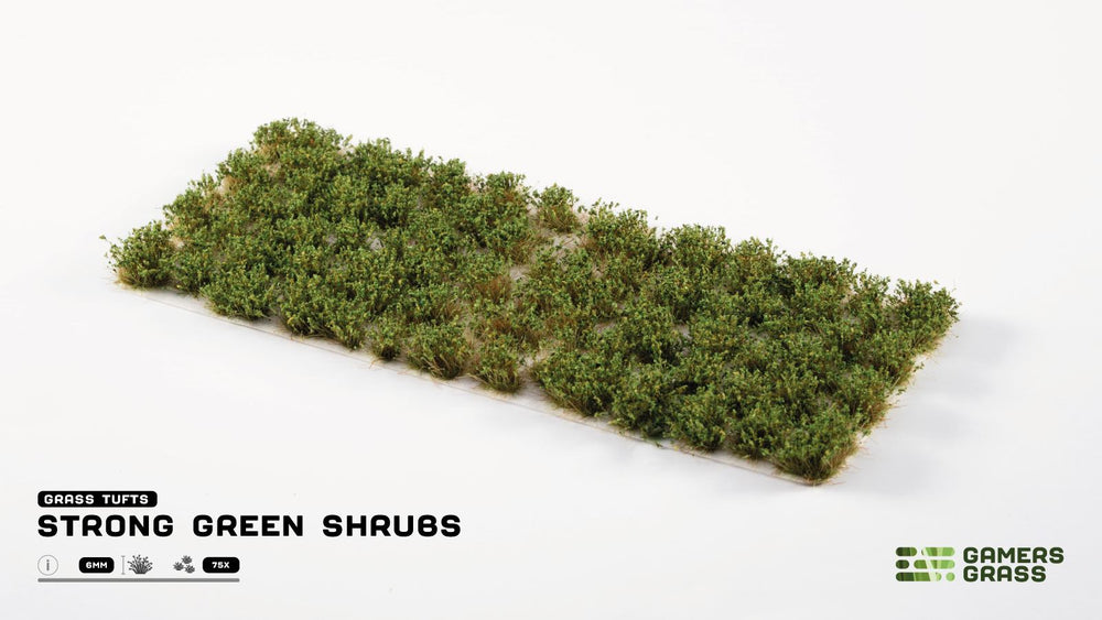 Gamers Grass | Shrub Set | Strong Green