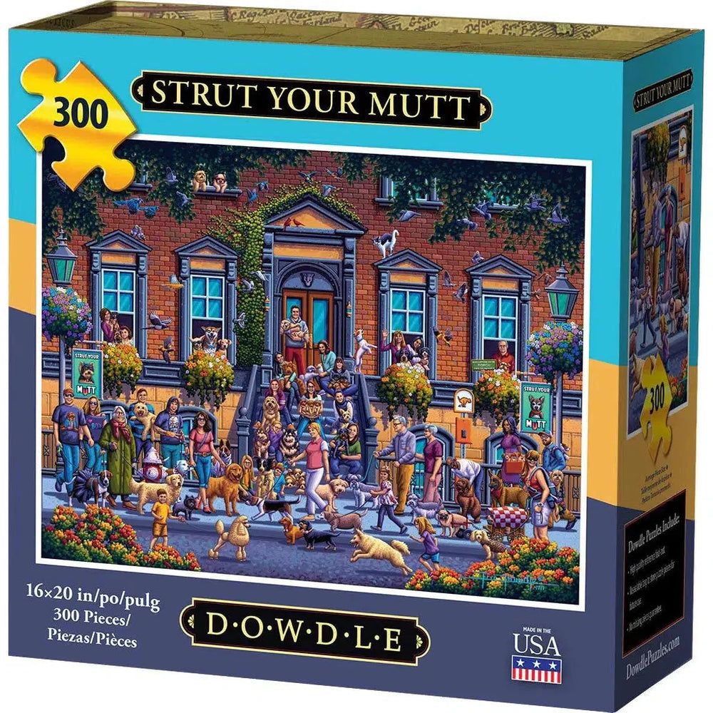 Strut Your Mutt 300 Piece Jigsaw Puzzle Dowdle (ONLINE ORDER ONLY)