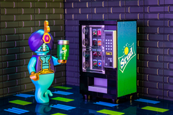 Stud - B3 Customs Soda Vending Machine made using LEGO parts (Online Order Only)