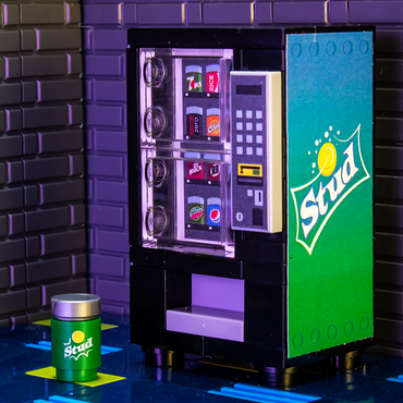 Stud - B3 Customs Soda Vending Machine made using LEGO parts (Online Order Only)
