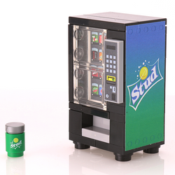 Stud - B3 Customs Soda Vending Machine made using LEGO parts (Online Order Only)