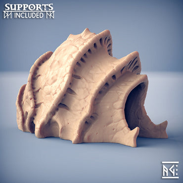 3D Printed Artisan Guild Subterrain Carapace Entrance Scourgeland Survivors 28mm 32mm (Online Only)
