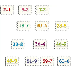 Subtraction Math 58 Piece Tray Jigsaw Puzzle Larsen