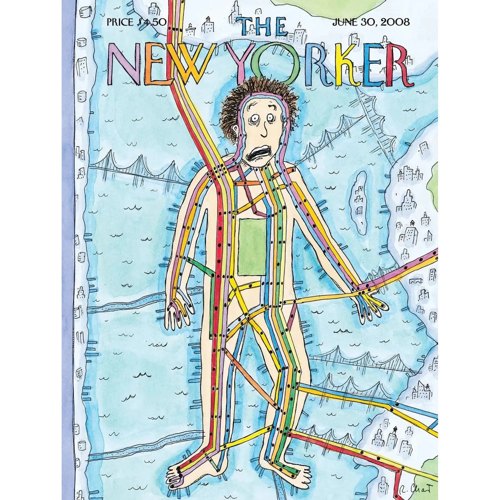 Subway Man 500 Piece Jigsaw Puzzle NYPC