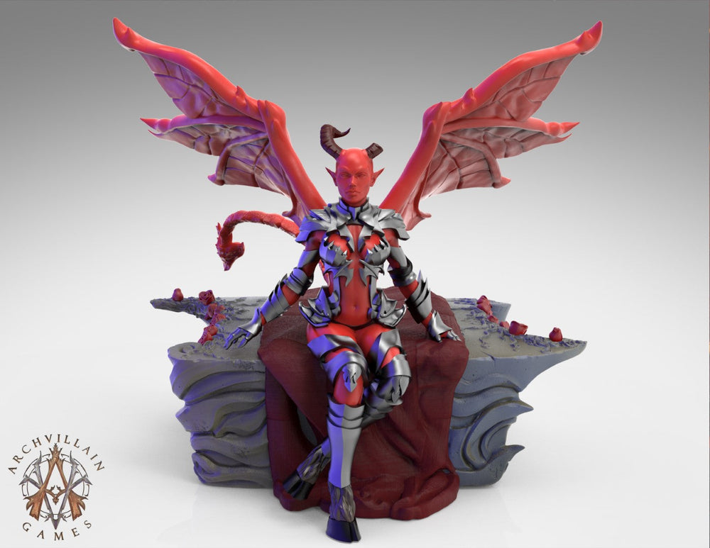 3D Printed Archvillain Games Succubus - Succubi Mistresses of Despair 28mm 32mm D&D (Online Only)