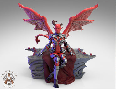 3D Printed Archvillain Games Succubus - Succubi Mistresses of Despair 28mm 32mm D&D (Online Only)