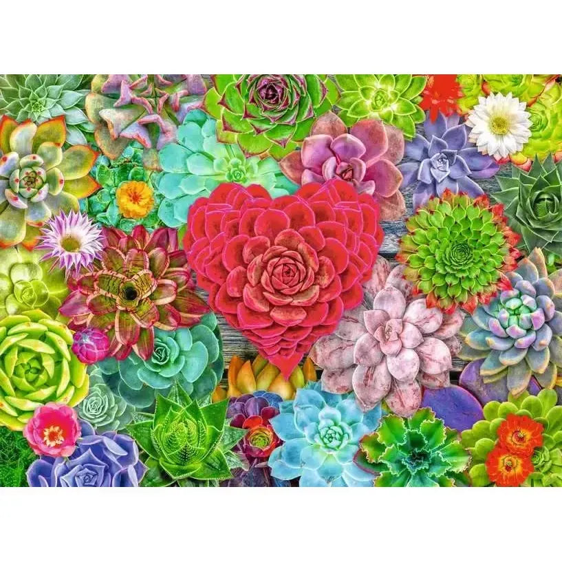 Succulent Love 500 Piece Jigsaw Puzzle Ravensburger