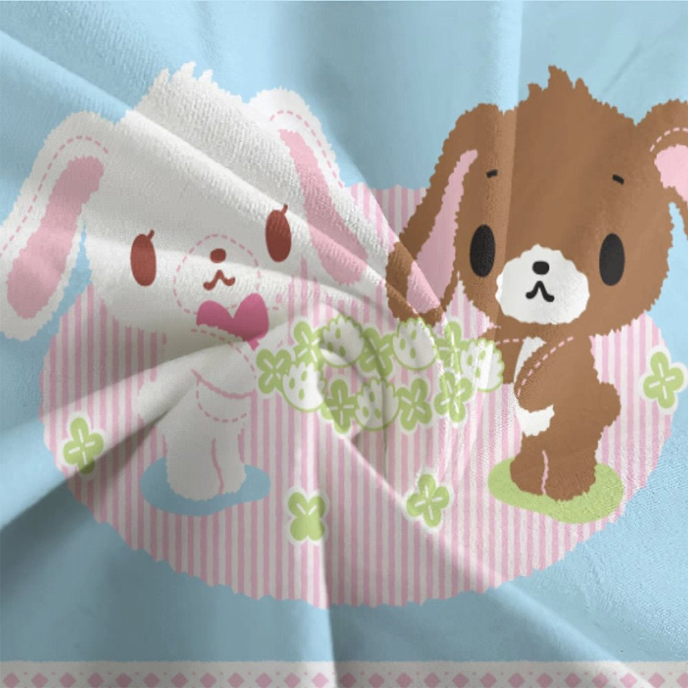 Sugarbunnies Bedding Set Pattern Quilt Cover Without Filler (Online Order Only)