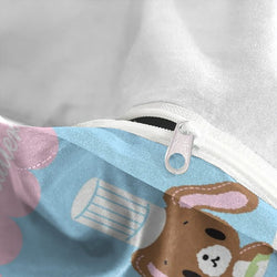 Sugarbunnies Bedding Set Pattern Quilt Cover Without Filler (Online Order Only)