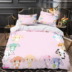 Sugarbunnies Bedding Set Pattern Quilt Cover Without Filler (Online Order Only)