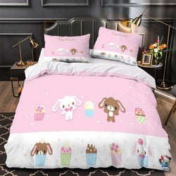 Sugarbunnies Bedding Set Pattern Quilt Cover Without Filler (Online Order Only)