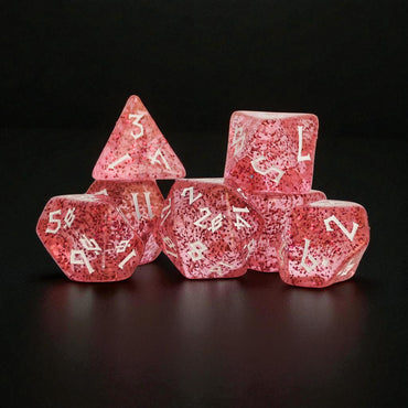 Sugarplum Acrylic Dice Set (ONLINE ORDER ONLY)