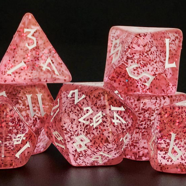 Sugarplum Acrylic Dice Set (ONLINE ORDER ONLY)