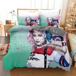 Suicide Squad Harley Quinn Bedding Set Quilt Cover (Online Order Only)